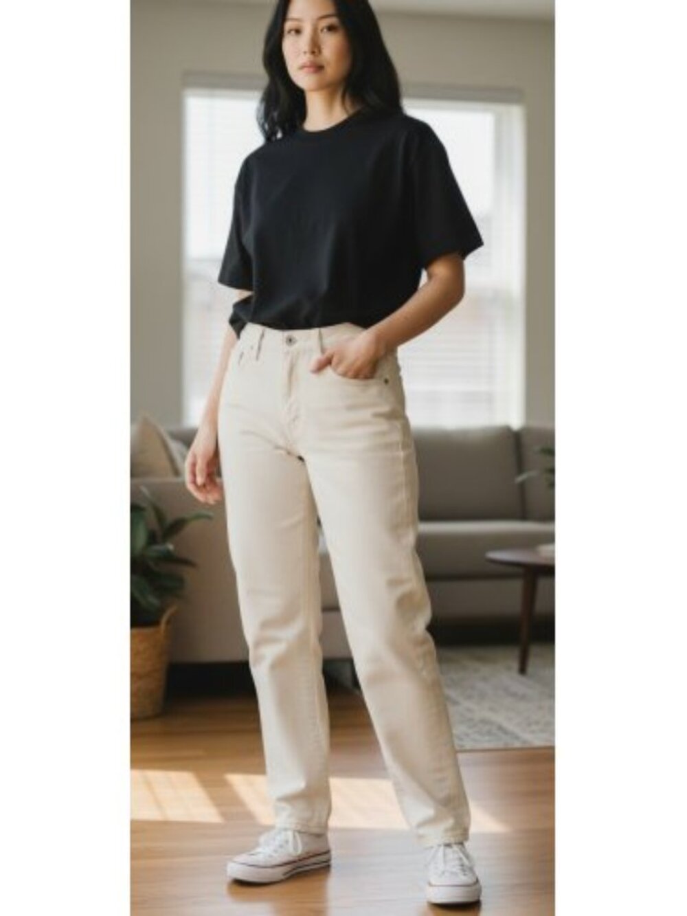 MATCH JEANSWEAR White Denim Jeans Ladies Size 16